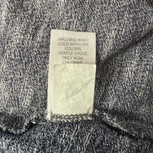 J. Jill Large Knit Tunic Top Long Sleeve Marled Hi-Low Hem Stretch Scoop Neck - Picture 9 of 9